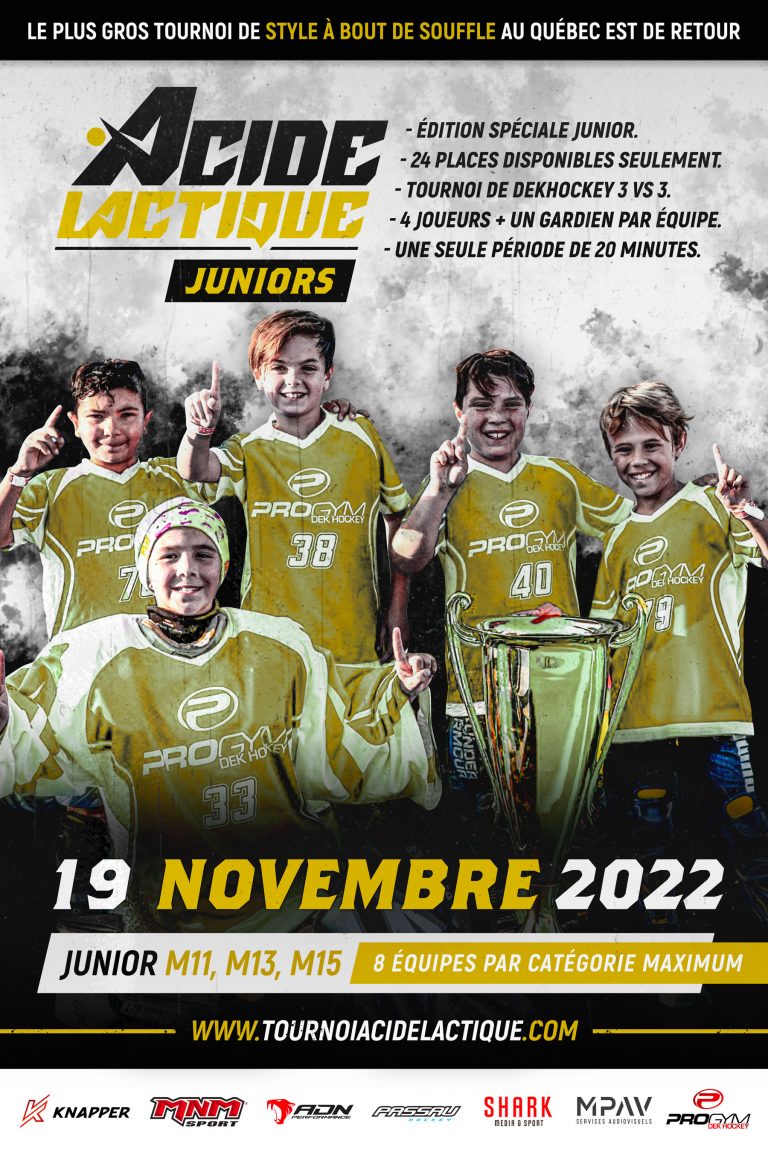Tournoi Acide Lactique - Spécial Juniors 2022