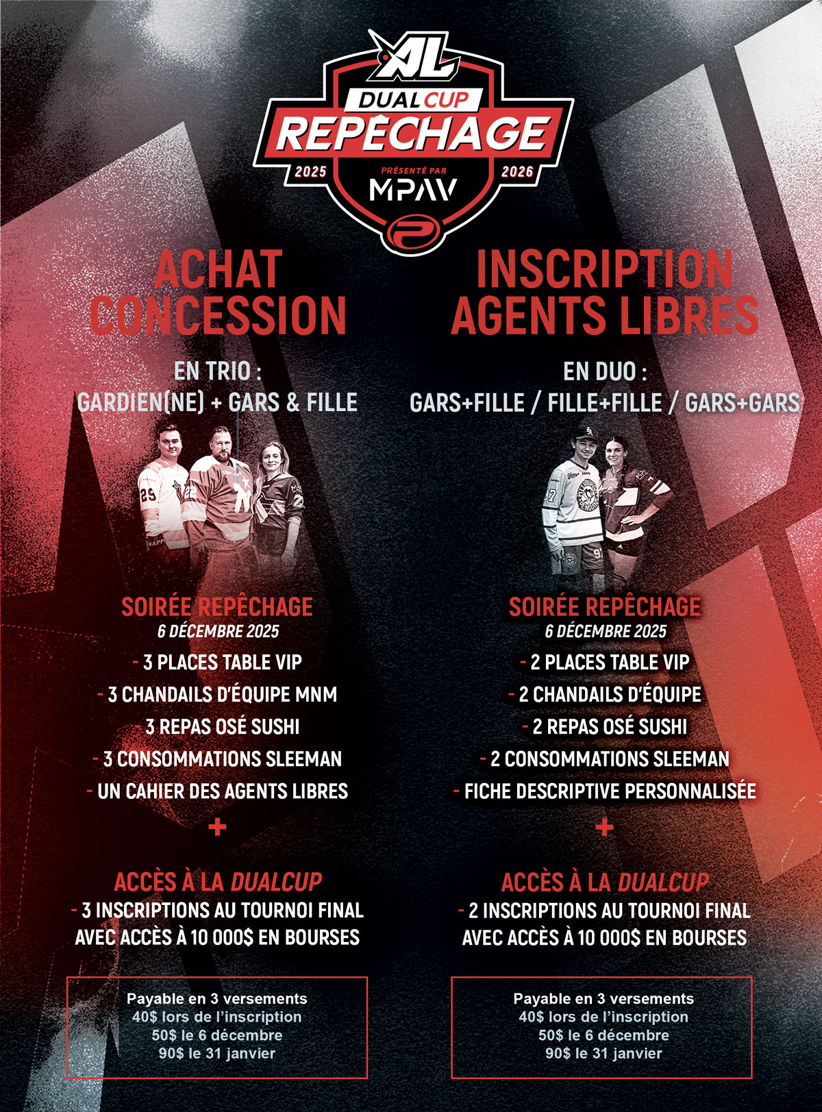 TAL Details Repechage DualCup